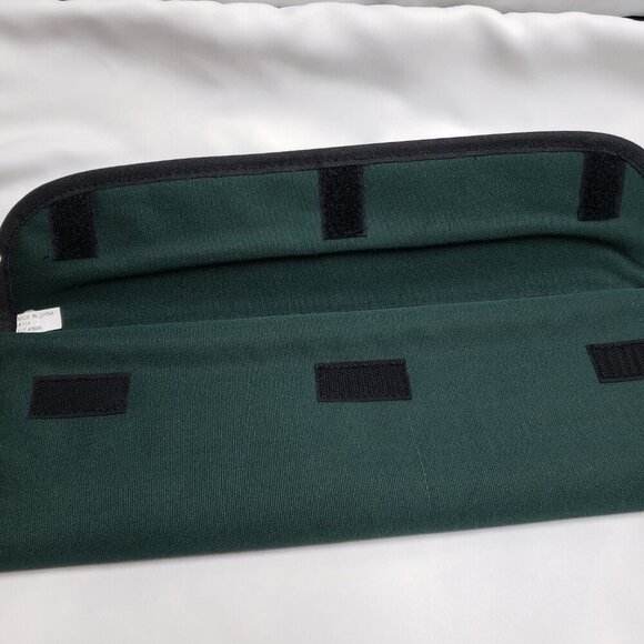 New Geoffrey Beene Green Travel Toiletries Fold Up Bag - Picture 4 of 11